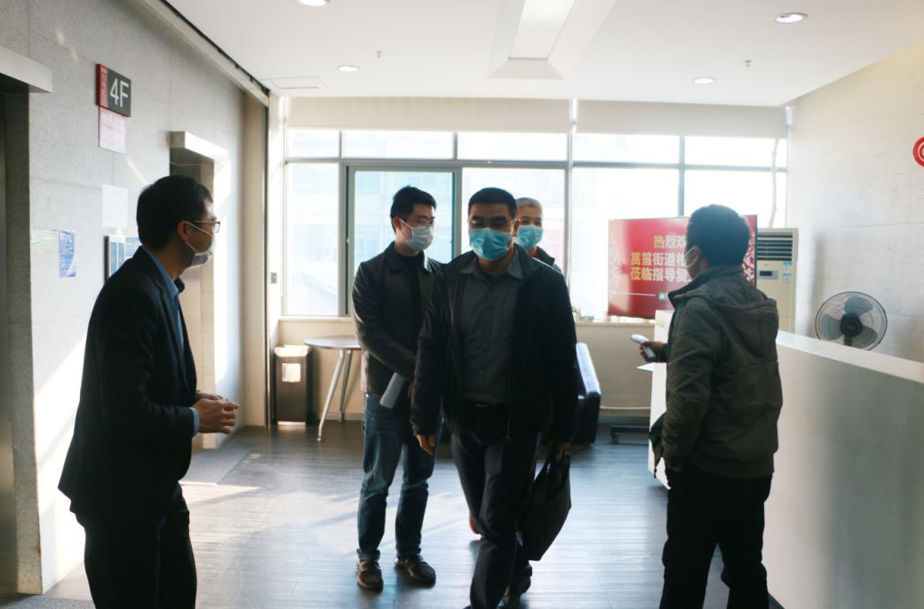 万众一心，，携手抗疫 | 筼筜街道主任苏克一行莅临UG环球指导复工情形