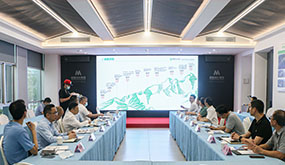 厦门墟市美区胡旭彬区长一行莅临UG环球集团调研